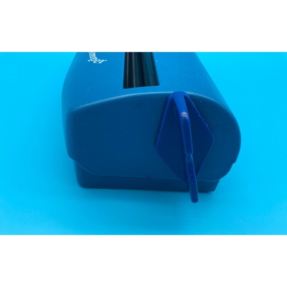 Provo Craft Paper Shapers Blue Paper Crimper Scrapbooking Tool 6.5" - Picture 4 of 9